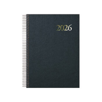 Agenda Segovia Espiral Color Negro