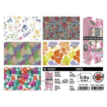 Rollos Flores 70 x 200 cm