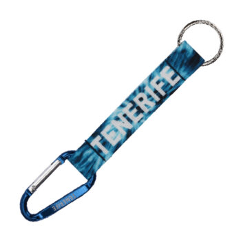 Llavero Mosquetón Tenerife Azul/Negro