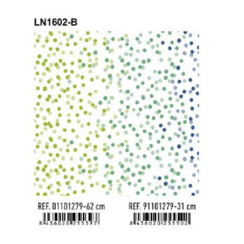 Papel de Regalo Bobinas Basika 62 cm (LN1602-B)