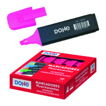 Marcador Fluorescente Rosa