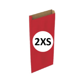 Pack 25 Sobres Kraft Rojo Tamaño "2XS" 10+3x20 cm