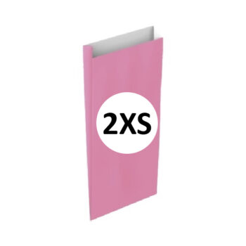 Pack 25 Sobres Celulosa Rosa Tamaño "2XS" 10+3x20 cm