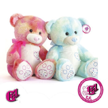 Peluche Osito Con Huella En Pie 40 cm