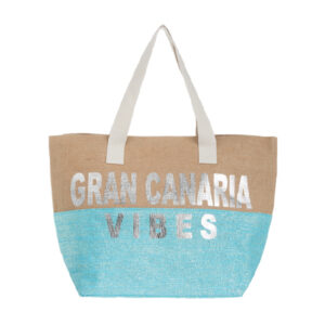 Bolso Playa Vibes Gran Canaria Azul