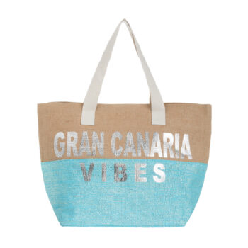 Bolso Playa Vibes Gran Canaria Azul