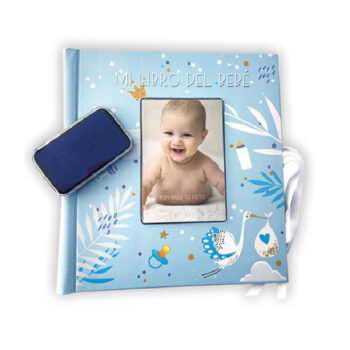 Libro del Bebe Niño + Huella