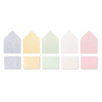 Caja 100 Sobres 7,5 x 5,5 CM + Tarjeta