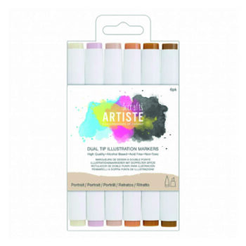 Marcadores Ilustración Doble Punta