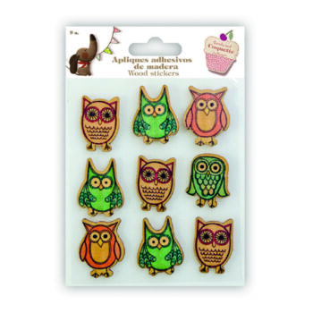 Apliques Adhesivos de Madera