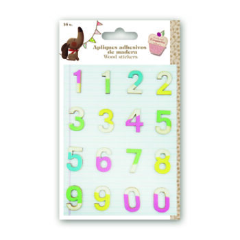 Apliques Adhesivos de Madera