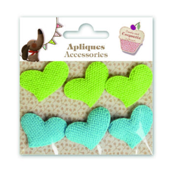 Apliques Accesorios Corazones