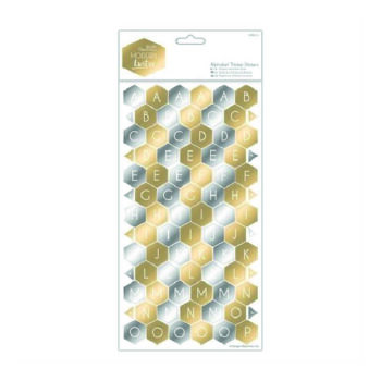 2 Hojas Letras y Numeros Adhesivas