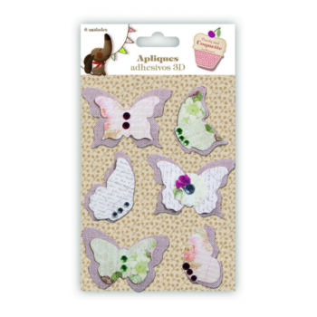 Apliques Adhesivos 3D