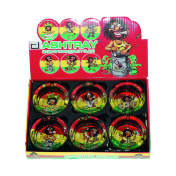 Expositor Cenicero Rasta Cristal 6 UDS