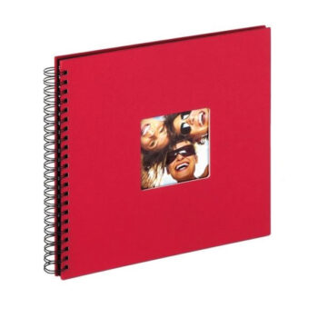 Álbum de 26x25 cm de 40 Páginas Color Rojo