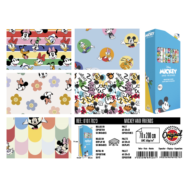 Rollos Mickey And Friends 70 x 200 cm
