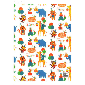 25 Hojas Papel de Regalo en Pliego Nº20