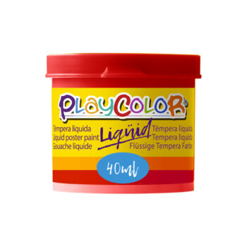 Playcolor Liquid Basic 40 ml Pack 6 Color Rojo