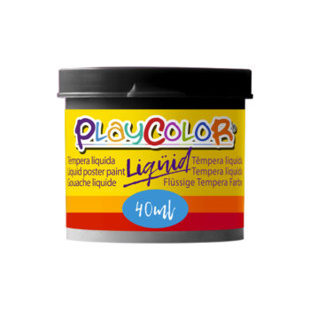 Playcolor Liquid Basic 40 ml Pack 6 Color Negro