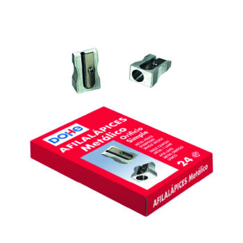 Afilalápices Metálico Simple 1 Boca