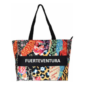 ESP340-FT Bolso 38 x 30 Flowers Fuerteventura Multicolor