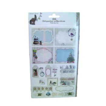 26 Etiquetas Adhesivas Navidad