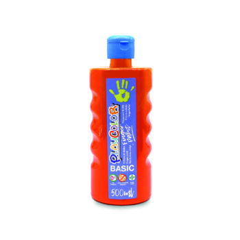 Playcolor Finger Paint 500 ML Color Naranja