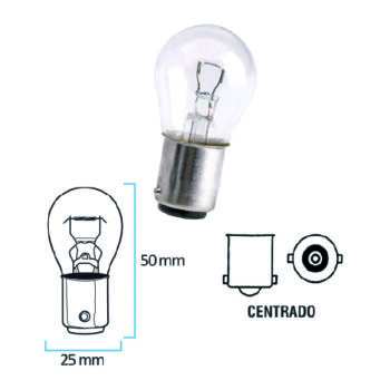 Lámpara Piloto de Marcha Caja 10 UDS