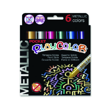 Playcolor Metallic Pocket 6 Colores
