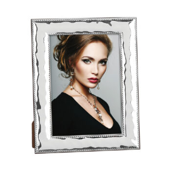 Portafoto Aluminio Plateado 15 x 20 cm