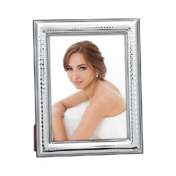 Portafoto Aluminio Plateado 15 x 20 cm