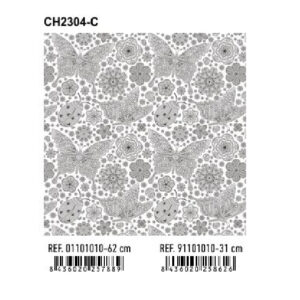 CH2304-C Papel de Regalo Bobinas Basika 62 cm (CH2304-C)