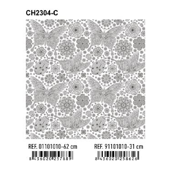 Papel de Regalo Bobinas Basika 62 cm (CH2304-C)