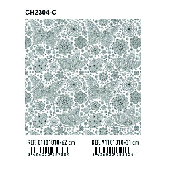 CH2304-C Papel de Regalo Bobinas Basika 31 cm (CH2304-C)
