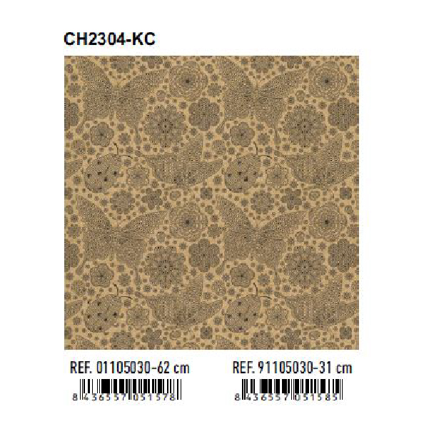 Papel de Regalo Bobinas Basika 62 cm (CH2304-KC)