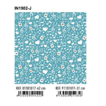 Papel de Regalo Bobinas Basika 31 cm (IN1902-J)