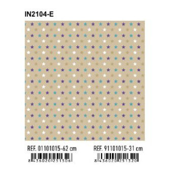 Papel de Regalo Bobinas Basika 31 cm (IN2104-E)