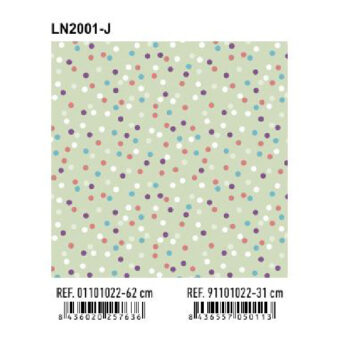 Papel de Regalo Bobinas Basika 31 cm (LN2001-J)