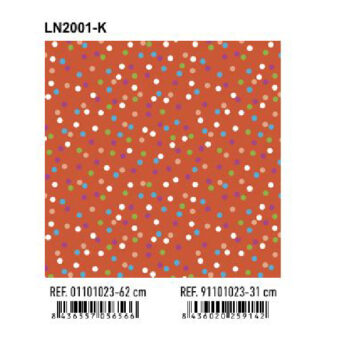 Papel de Regalo Bobinas Basika 31 cm (LN2001-K)