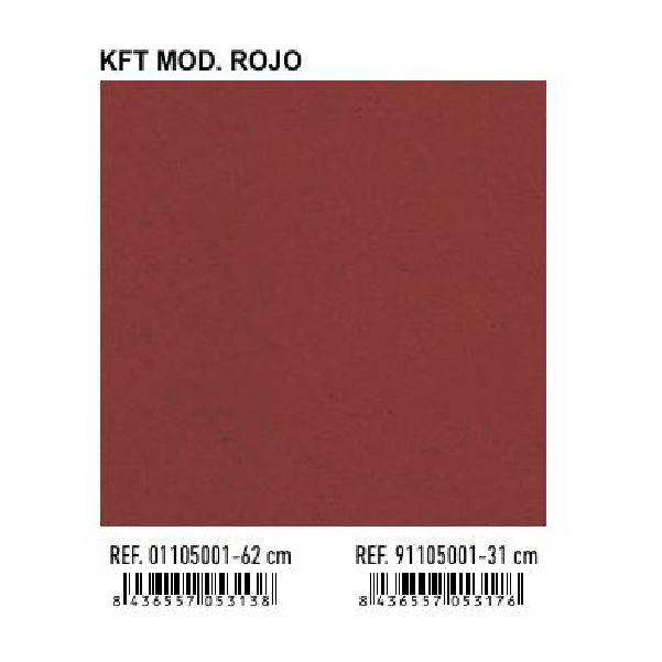 Papel de Regalo Bobinas Basika 62 cm (KFT MOD. ROJO)