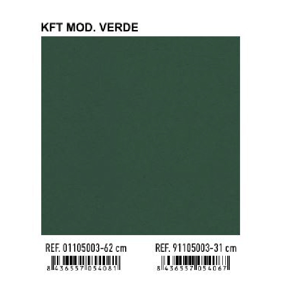 Papel de Regalo Bobinas Basika 62 cm (KFT MOD. VERDE)