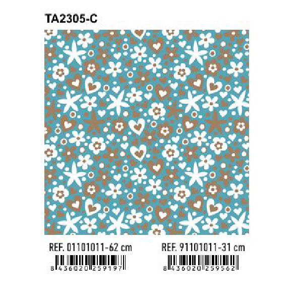 Papel de Regalo Bobinas Basika 62 cm (TA2305-C)