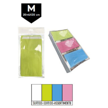 Caja Sobres Celulosa Surtido Tamaño «M» 20+6×35 cm
