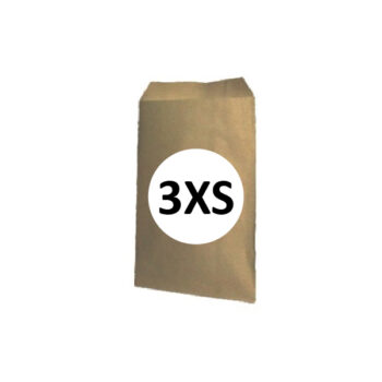 Pack 25 Sobres Kraft Tamaño "3XS" 8x15 cm