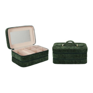 007491 Joyero Doble Verde