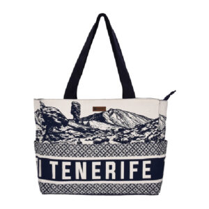 BT007-A Bolso 38 x 30 Vistas Tenerife Negro/Beige