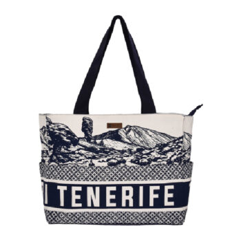 Bolso 38 x 30 Vistas Tenerife Negro/Beige