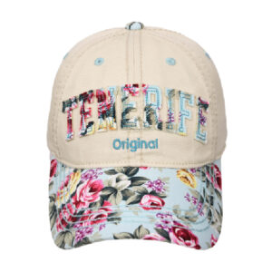 CT060-T Gorra Tenerife Original Flowers/Beige/Azul