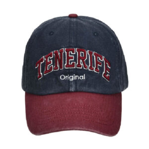 CT062-T Gorra Tenerife Original Negro/Rojo